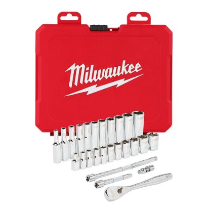 Picture of 48229404 1/4" DRI 26PC RTCHT & SCKT SET
