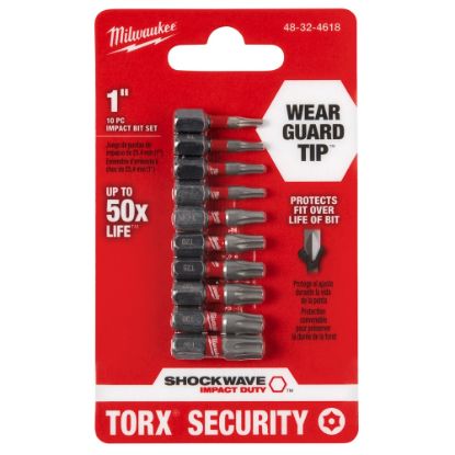 Picture of 48-32-4618 10PC SW TORX SEC INS BIT