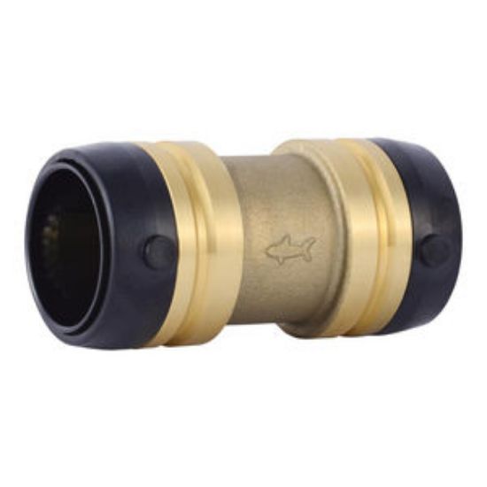 SharkBite UXL0135 1-1/4 in. Push-to-Connect Brass Coupling