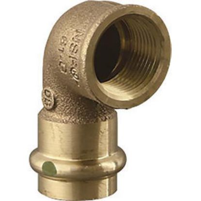 Picture of 79545 LLC 1"X1/2"X90D P X FPT BZ ELBOW