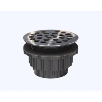 Picture of SD35-CP 2" ABS SHOWER DRAIN X HUB