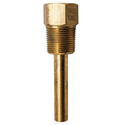 Picture of TBR35 BRASS T-WELL 3/4NPT 4 STEM