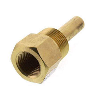 Picture of TBR25 BRASS T-WELL 3/4NPT 2.5 STEM