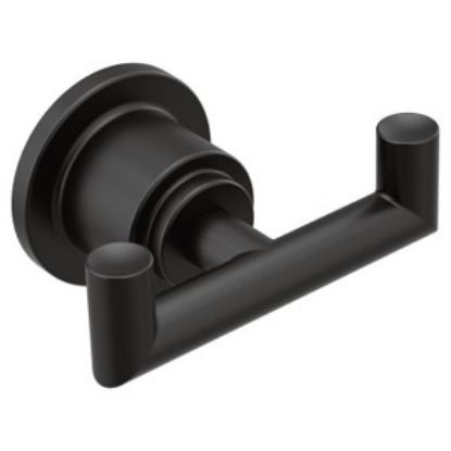 Picture of YB0803BL ARRIS DOUBLE ROBE HOOK - BL