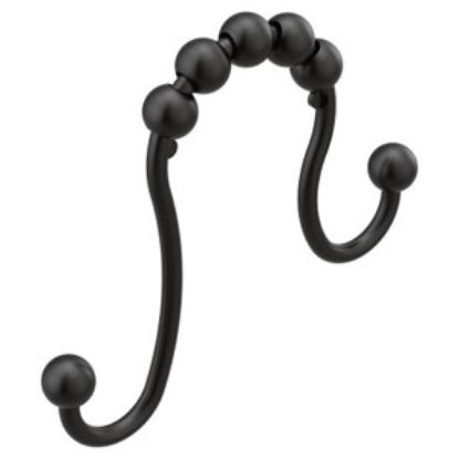 Picture of SR2201BL DOUBLE SHW CURTAIN RINGS 12-BL