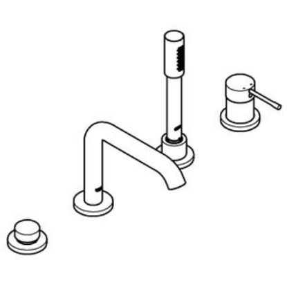 Picture of 19578ENA ESSENCE TRIMSET BATH 4H USPOUT