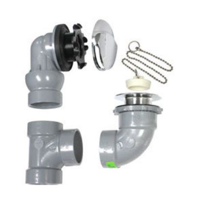 Picture of 383854 FR DWV CONV WST&OVFL W/PLG&CHN