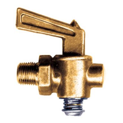 Picture of 241-C 3/8" MXBIB PET COCK-LEVER HDLE