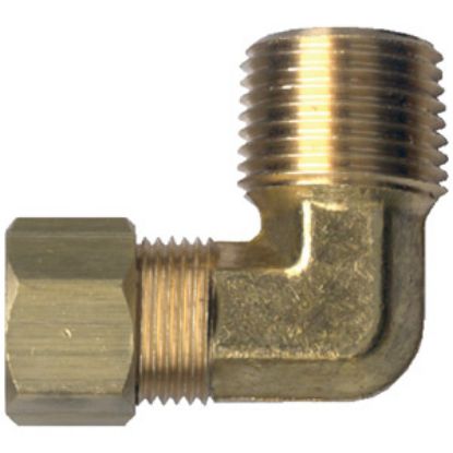 Picture of 469-8C 1/2 X 3/8 X90 POLY TUBE X MPT ELB