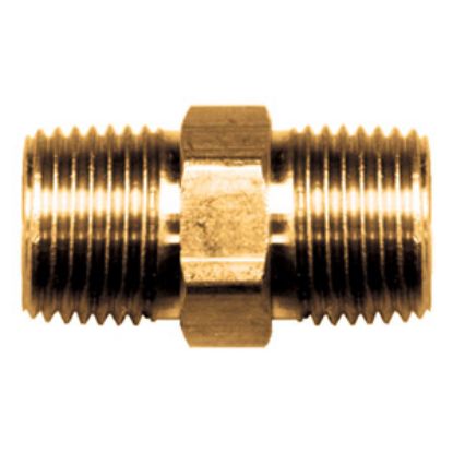 Picture of 122-B 1/4 MPT HEX NIPPLE