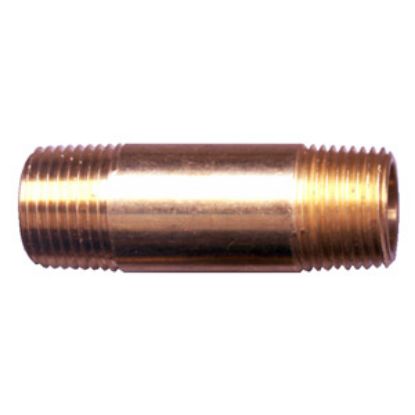 Picture of 113-B2 1/4 MPT X 2 NIPPLE