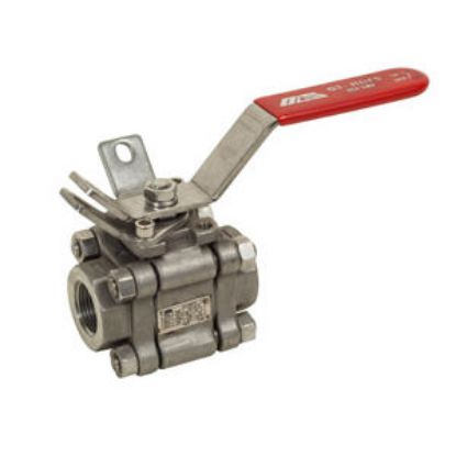 Picture of 015.37000 1/2" G3HDFS SS 3P NPT BALL VLV