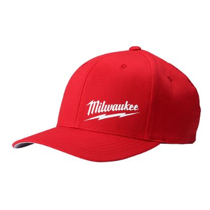 Picture of 504R-SM FF FITTED HAT RED S/M