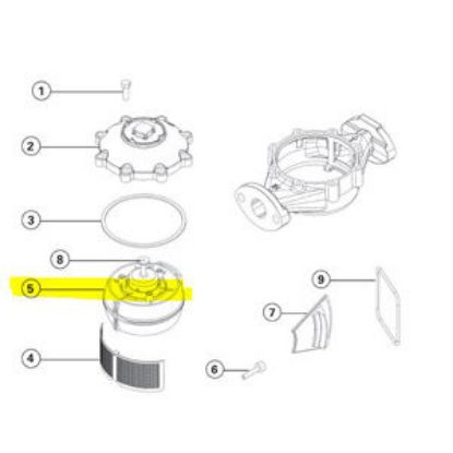 Picture of 9098-600 1-1/2" T-10 MEASURE CHAMBER