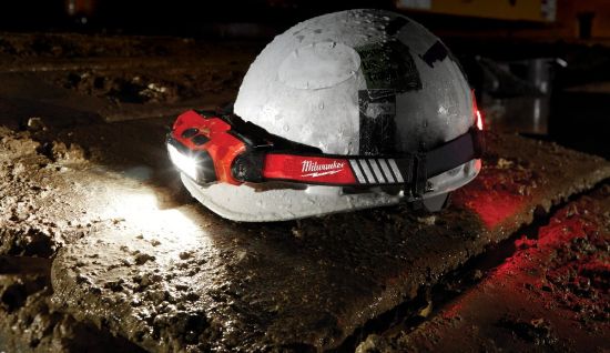Milwaukee 2116-21 REDLITHIUM BEACON Hard Hat Light | Wolseley Express