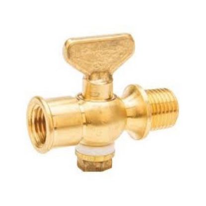 Picture of 865-MFG GAUGE COCK 1/4 NPT MXF BRASS