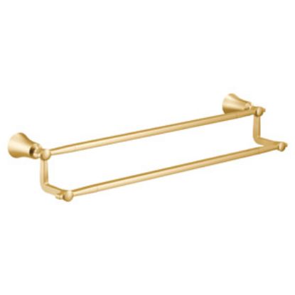 Picture of YB0322BG FLARA 24" DOUBLE TOWEL BAR BG