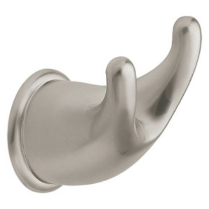 Picture of YB8003SN MSN DOUBLE ROBE HOOK- SN