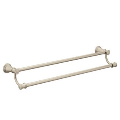 Picture of YB6422BN BELFIELD 24 DBLE TOWEL BAR BN