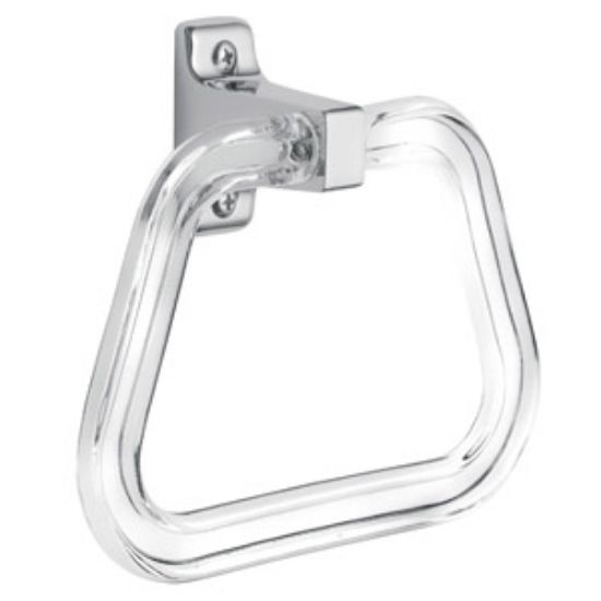 Picture of 950 ECNMYM TOWEL RING LUCITE CHR