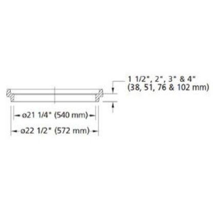 Picture of LD+ C-46 572X32MM RISER CI LAP