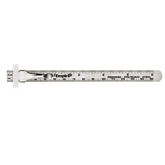 Picture of 2730 6" POCKET RULER-STAINLESS STEEL