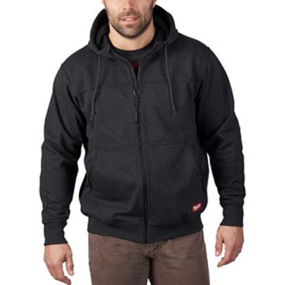 Picture of 311B2X HOODED SWEATSHIRT BLK 2X