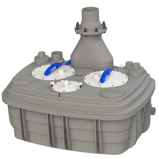Picture of 099 SANICUBIC2 DUPLEX 240V PUMP 250GPM