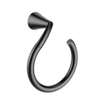 Picture of YB2386BL GLYDE TOWEL RING BL
