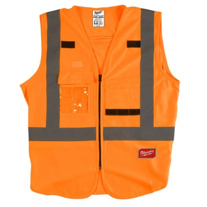 Picture of 48-73-5074 12 HI-VIS VEST-ORAN-4X/5X CSA