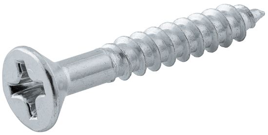 Picture of 12 X 2-1/2 WOOD SCRW FH ZN 25PK