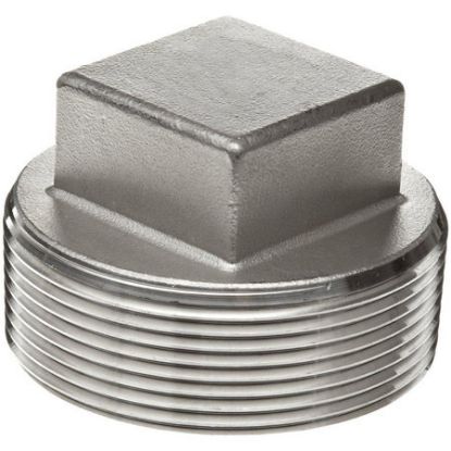 Picture of 1" 3000# THRD SQ HEAD PLUG 316SS