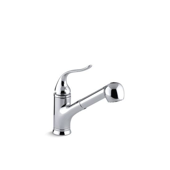 Kohler 15160-CP Coralais Single Handle Lever Kitchen Sink Faucet