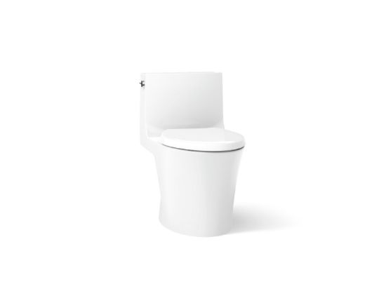 Kohler 1381-HC-0 Veil 1.28 gpf Elongated Gravity Dual Flush Hidden