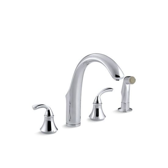 Picture of 10445-CP FORT WIDESPREAD KITCHEN FAUCET