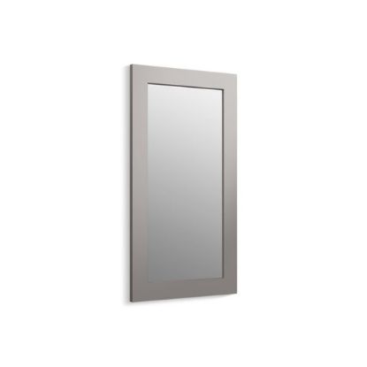 Picture of C++ 99666-1WT POPLIN FRAMED MIRROR