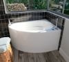 Picture of WIND 36X60 BATH LDRN FLG&SKT WHI