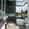 Picture of WIND 36X60 BATH LDRN FLG&SKT WHI