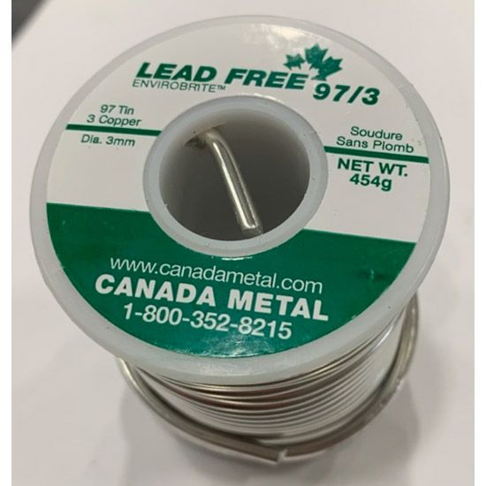 Picture of NEV'R LEAK LLC 97/3 SOLDER 454G 3MM