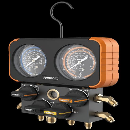 Picture of N4A4H MNFLD GA 4VLV 3-1/8" R410A/22/134A