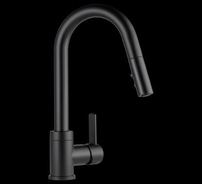Picture of C++ P188152LF-BL SGL HNDL KITCHEN PULLDO