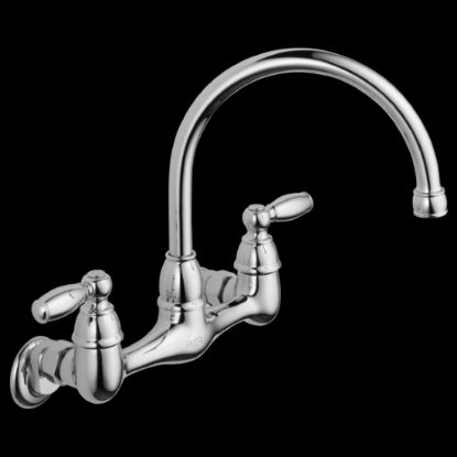 Picture of P299305LF-140 2HDL W/MED KITCHEN FAUCET