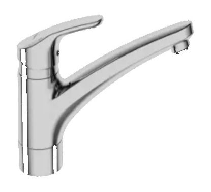 Picture of 0114 2283 ROBINET MONO D EVIER CHROME