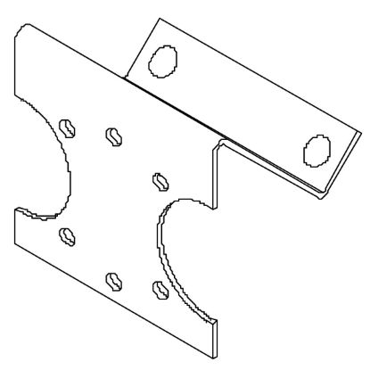 Picture of 1019720 BRACKET FIELD WIRE 1188/89