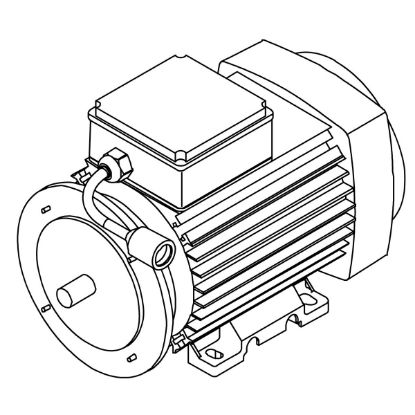 Picture of 1016958 MOTOR ASSY VAR. SPD 230V