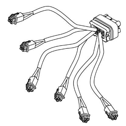 Picture of 1015019 PLUG ASY P6SPA W/NECK & BACKJETS