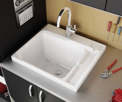 Picture of 100898000001000 EVIA SINK WHI