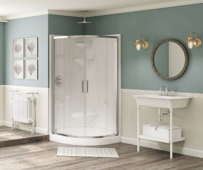 Picture of 102998000001100 40" N/R SHW W/SEAT WHI