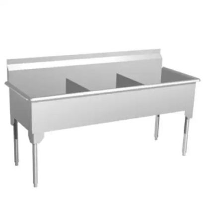 Picture of STL2454-1-2 SINK ARISTA TRIPLE SCULLERY