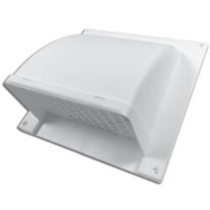 Picture of SM4-01 4" WALL VENT W/DAMP&SCRN WHI